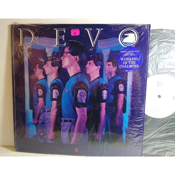 Devo New Traditionalists Vinyl LP Record Album Australia Limited Ed Bonus 45 NM - Picture 3 of 8